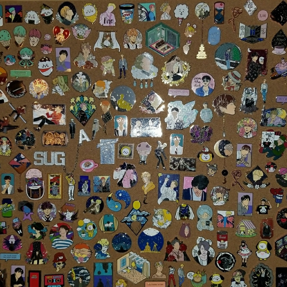 BTS Mystery Pin Bundle (6-9 Pins)